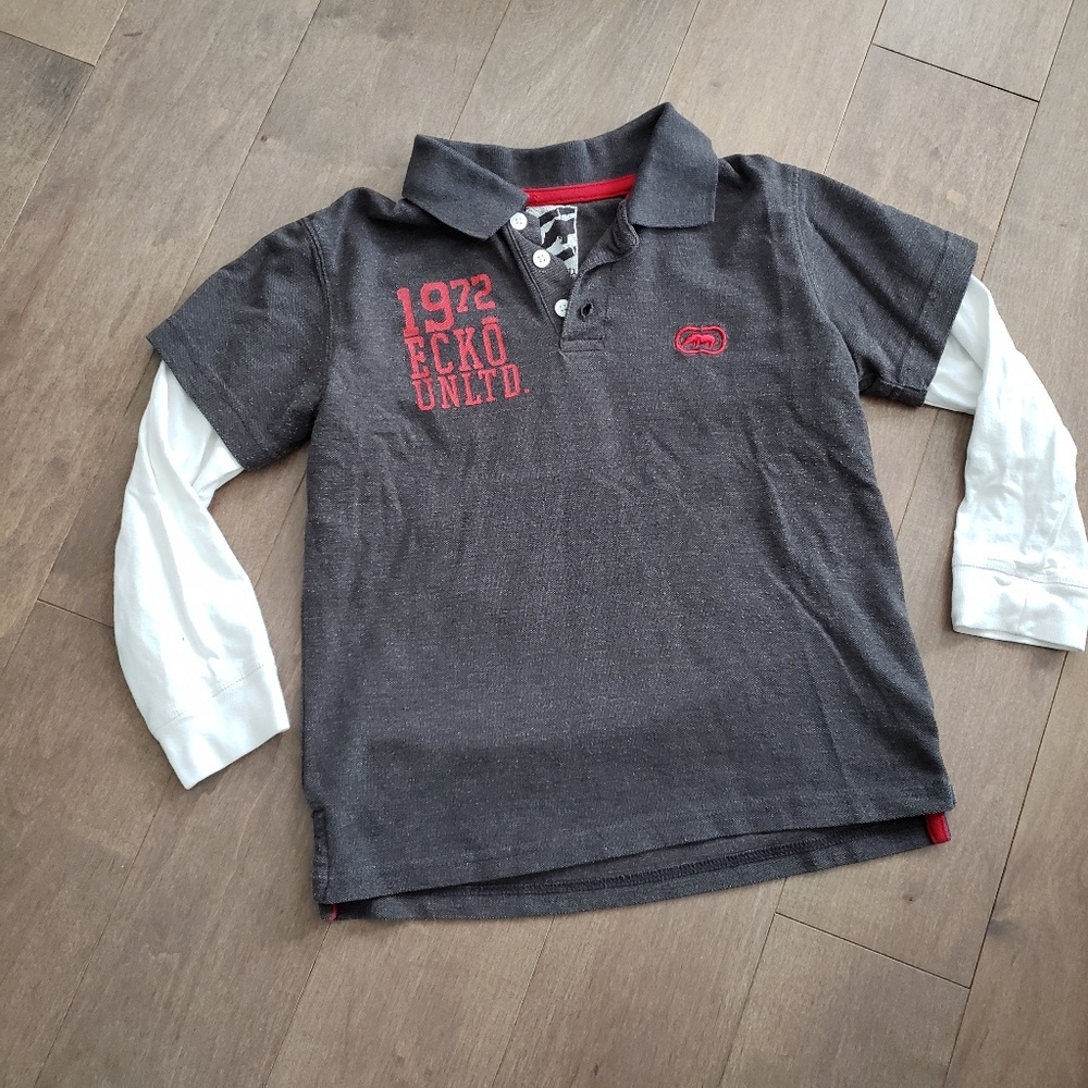 🌷Ecko unltd collar shirt long sleeve